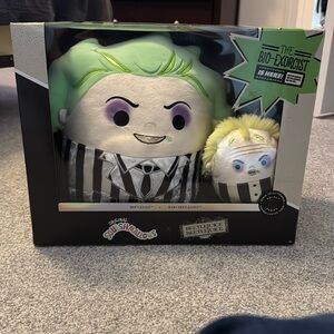 Squishmallows Select Series Beetlejuice 10" + Baby Beetlejuice 4" Boxed Set NIB